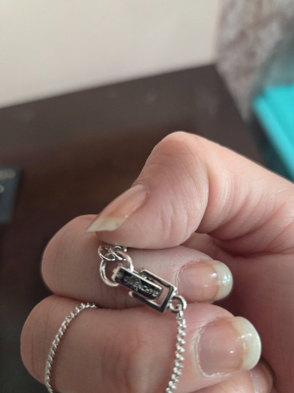 Givenchy green crystal pendant - Picture 4 of 6